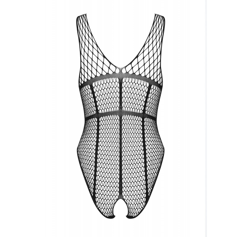 Body Sexy Ouvert B117 Noir – Résille Ultra-Sensuel 3SKnit | Obsessive Lingerie