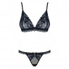 L'ensemble sexy noir 866-SET-1 - Obsessive Lingerie