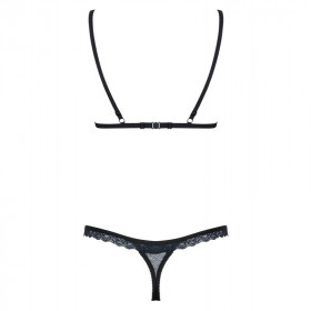 L'ensemble sexy noir 866-SET-1 - Obsessive Lingerie