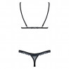 L'ensemble sexy noir 866-SET-1 - Obsessive Lingerie