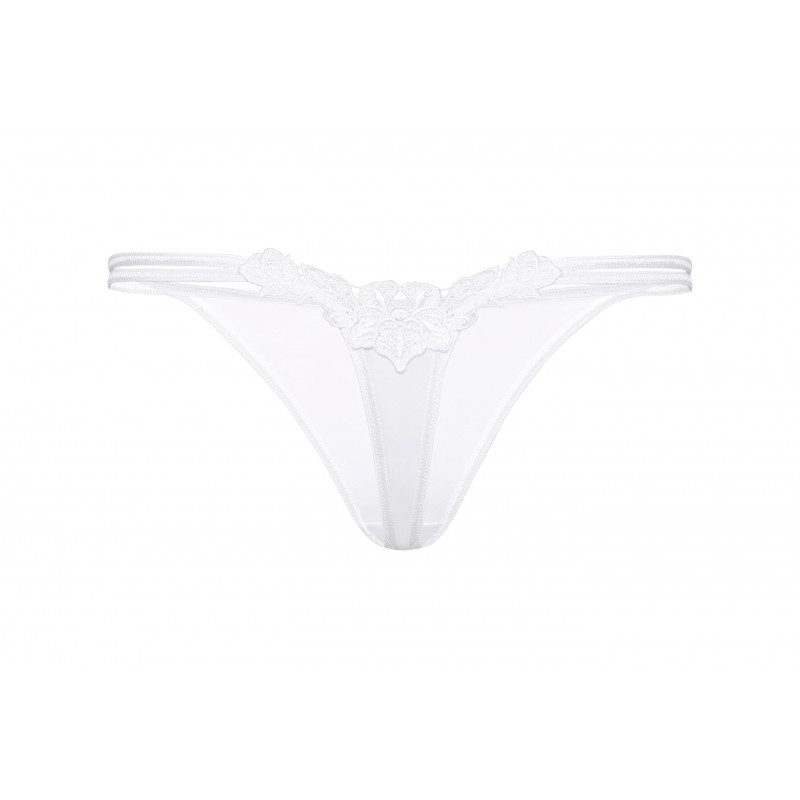 String Blanc String ficelle sexy Blanc modèle Agnez de chez ROZA lingerie