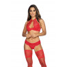 Le soutien-gorge rouge V-9451 - Axai - lingerie féminine