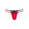 String sexy rouge et noir Rot - Axami lingerie