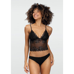 ensemble sexy noir en dentelle Mélody - Dkaren