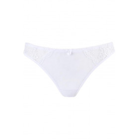 String blanc V-10218 - Axami lingerie
