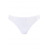 Lingerie féminine : String blanc femme  V-10218 - Axami Lingerie couleur blanc Taille (bas) S
