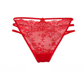 Culotte rouge bralette CYRIA - ROZA lingerie