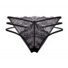 Culotte noire bralette CYRIA - ROZA lingerie