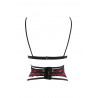Lingerie féminine : Soutien-gorge Corset V-10037 - Axami lingerie couleur noir Taille (bas) XS