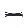 semi-corset serre taille noir V-9782 - Axami lingerie couleur noir Taille (bas) XS
