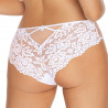 lingerie féminine : culotte blanche en dentelle TORFI - Roza lingerie couleur blanc Taille (bas) S