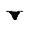 String ficelle sexy noir Agnez - ROZA lingerie couleur noir Taille (bas) 38