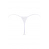 lingerie sexy : nuisette sexy blanche et son string assorti V-10469 - Axami Lingerie couleur blanc Taille (bas) XS