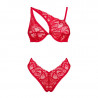 Lingerie sexy : Ensemble sexy rouge 2 pièces Atenica - Obsessive Lingerie couleur rouge Taille (bas) EU XS/S