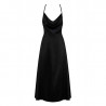 Mode sexy : robe longue sexy et noire Agathya - Obsessive Lingerie couleur noir Taille (bas) EU S/M
