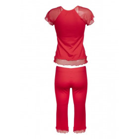 pyjama femme rouge
