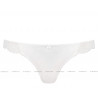 Lingerie féminine : string pour femme Blanc Yvette - Gorteks couleur blanc Taille (bas) 38