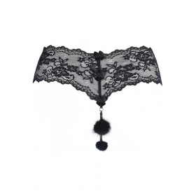 String sexy noir V-10418 - Axami Lingerie