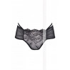 Culotte ouverte noire et sexy Météorite V-5893 - Axami lingerie