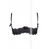 Lingerie sexy : Soutien-gorge redresse seins noir  V-5891 Meteorite - Axami Lingerie couleur noir taille (haut) 80C
