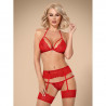 ensemble sexy rouge - lingerie sexy