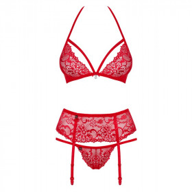 ensemble sexy rouge - lingerie sexy
