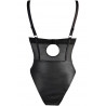 Body femme en latex noir  V-10590 - Axami Lingerie