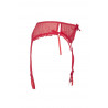 Lingerie sexy : Porte-jarretelle rouge et sexy V-6442 - Axami Lingerie Taille (bas) S couleur rouge