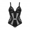 Lingerie sexy : Body sexy chic et ouvert Amoria - Obsessive Lingerie couleur noir Taille (bas) EU XS/S