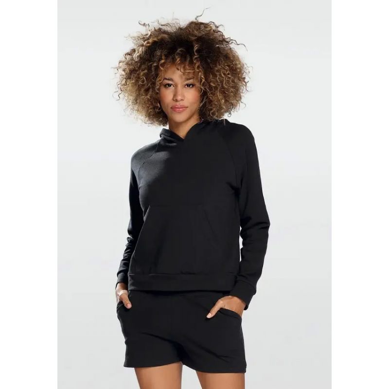 Pyjama femme en coton noir KOKO - DKaren Pyjama femme en coton noir KOKO - DKaren