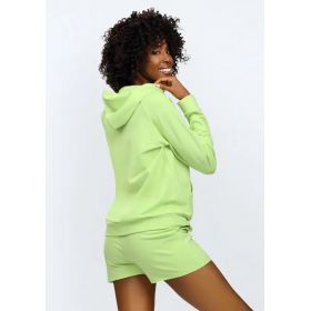 Pyjama femme en coton vert KOKO - DKaren
