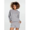Pyjama femme en coton gris KOKO - DKaren