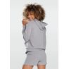 Pyjama femme en coton gris KOKO - DKaren