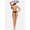 Maillots de bains femme : Bas de maillots de bains String brésilien noir F50B - Axami Lingerie couleur noir Taille (bas) XS