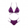 Maillots de bains femme : Bikini sexy violet 2 pièces Balitta - Obsessive Lingerie Taille (bas) S couleur Violet