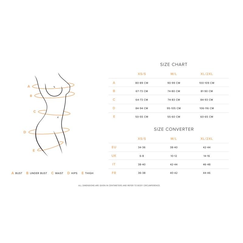Body Sexy Ouvert B117 Noir – Résille Ultra-Sensuel 3SKnit | Obsessive Lingerie