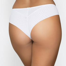 String blanc et rose FIORI - Pari Pari Lingerie