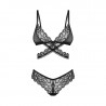 Ensemble sexy noir Blomentis - Obsessive Lingerie