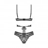Ensemble sexy noir Blomentis - Obsessive Lingerie