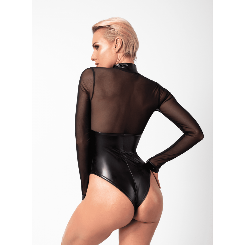 Lingerie sexy : Body corset noir sexy F321 - Noir Handmade Lingerie sexy : Body corset noir sexy F321 - Noir Handmade