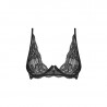 Lingerie sexy : Soutien-gorge sexy noir Nutris - Obsessive lingerie
