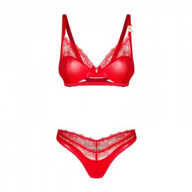 ensemble sexy rouge - lingerie sexy rouge
