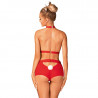 Lingerie sexy : Costume sexy mère Noël Miss Reindy - Obsessive lingerie