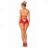 Lingerie sexy : Costume sexy mère Noël Miss Reindy - Obsessive lingerie