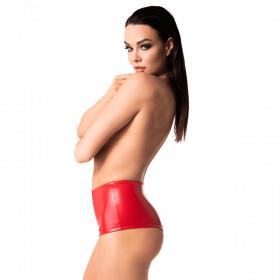 Short Mysteria rouge F356 - Noir Handmade