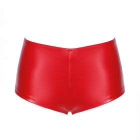 Short Mysteria rouge F356 - Noir Handmade