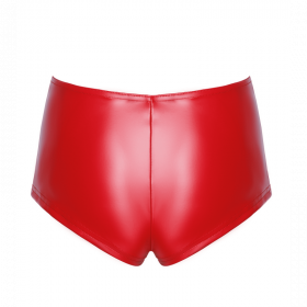 Short Mysteria rouge F356 - Noir Handmade