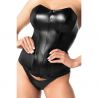 Corset Noir Mysteria F334 - Noir Handmade