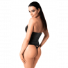 Corset Noir Mysteria F334 - Noir Handmade