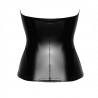 Corset Noir Mysteria F334 - Noir Handmade